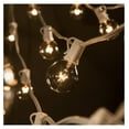 thumbnail image 3 of G40 String Lights 100 Foot - Clear Globe Lights for Outdoor Decor, Wedding, Patio, Bistro, Tent - White Wire, 105 Bulbs, 3 of 7