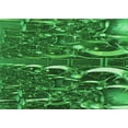 thumbnail image 1 of Ahgly Company Machine Washable Indoor Rectangle Transitional Deep Emerald Green Area Rugs, 2' x 3', 1 of 7