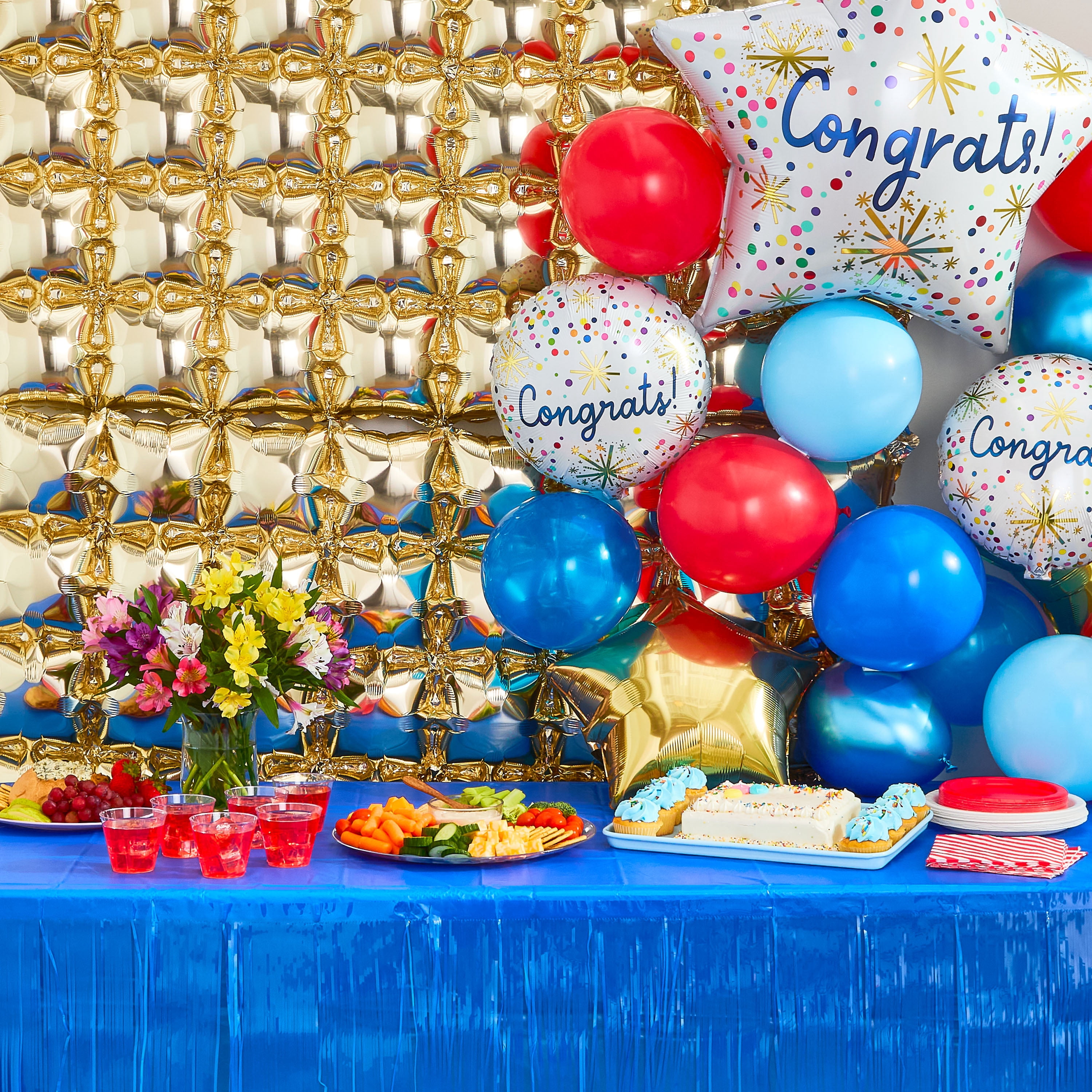 12" Blue Mix Latex Balloons, 72 Pieces, by Way To Celebrate