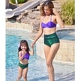 thumbnail image 6 of Mother Daughter Matching Mermaid Swimwear Swimsuit Sets, 6 of 6