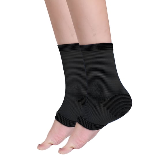 TELOLY 1 Pair High Density Good Elasticity Shock Absorption Ankle Protector Kids Ankle Compression Braces Sports Equipment Pink