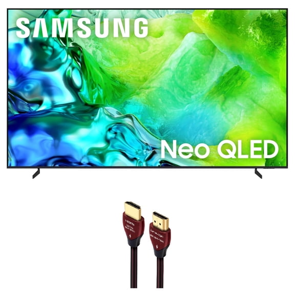 Samsung QN100QN80HA 100" QLED TV with WireLogic 4K-8K-10K HDMI Cable (2026)