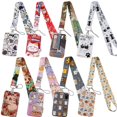thumbnail image 2 of Lindos gatitos gatos arte dibujos animados anime moda cordones autobús identificación nombre trabajo tarjeta titular accesorios decoraciones niños regalos, 2 of 5