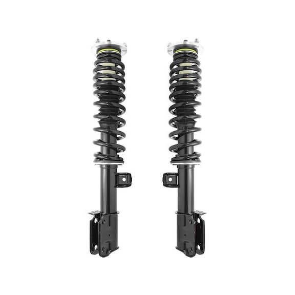 Front Air Spring to Strut and Coil Spring Conversion Kit - 2 Piece - Compatible with 2003 - 2012 Land Rover Range Rover 2004 2005 2006 2007 2008 2009 2010 2011