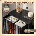 thumbnail image 2 of Gothic Dresser for Bedroom with 4 Storage Drawers Old wall texture rusty galvanized metal panel Dressers Chest of Drawers Steel Framed Fabric Closet Organizers for Boys Man Cave Dorm Entryway, 2 of 8