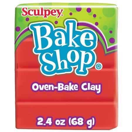 Sculpey Bake Shop 2.4 Oz. Red Oven-Bake Clay