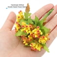 thumbnail image 4 of Uxcell Artificial Flower Stamen, Mini Berry Picks Bunch Fruit Floral Stamen for Craft DIY Wreaths Wedding, Yellow 50 Pcs, 4 of 6