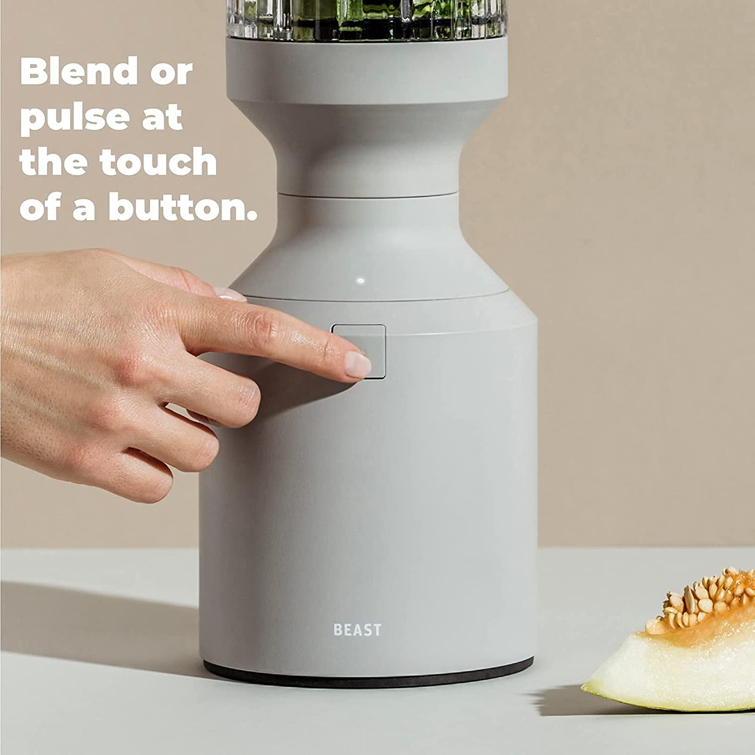 Beast Blender | Blend Smoothies and Shakes, Kitchen Countertop Design,  1000W (Cloud White)