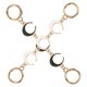 thumbnail image 3 of Metal Purse Chain Strap Extender Handbag Accessory Daily Use Black 15.40X2.00X0.20CM Simple and Fashionable 2Pcs, 3 of 4