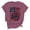 Red, variant on Women's T-shirts Short Sleeves Round Neck Simple Graphic Pattern Lightweight Soft Tops T-shirts for Independence Day Fourth of July Women's Beach Outfits Ship in 2 Days