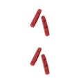 thumbnail image 2 of Eigraketly 1 par de pastillas de freno, bloque de tope, accesorios de ruedas, pieza de bicicleta para reemplazar rojo Type2 NO2 Eigraketly CBP226789, 2 of 5