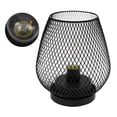 thumbnail image 3 of Lampe à Piles, Style Nordique Lampe de Table LED en Fer Forgé Lampe de Chevet Robuste et Résistante, 3 of 8