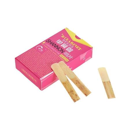Elementary Bb Clarinet Reeds Strength 2.0 for Beginners, 10pcs/