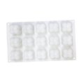 thumbnail image 1 of Mini cubo de burbujas de molde de vela para manualidades de resina que hacen cera, 1 of 9