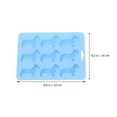 thumbnail image 2 of unbranded De Silicona Azul Para Cubitos Pequeños Con Forma De Perro Ideal Para Pasteles Y Gelatinas, 2 of 7