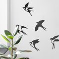 thumbnail image 4 of YIEMEEN Bird Acrylic Mirror Wall Sticker Home Decors Bird Wall Decal Wall Decoration, 4 of 9