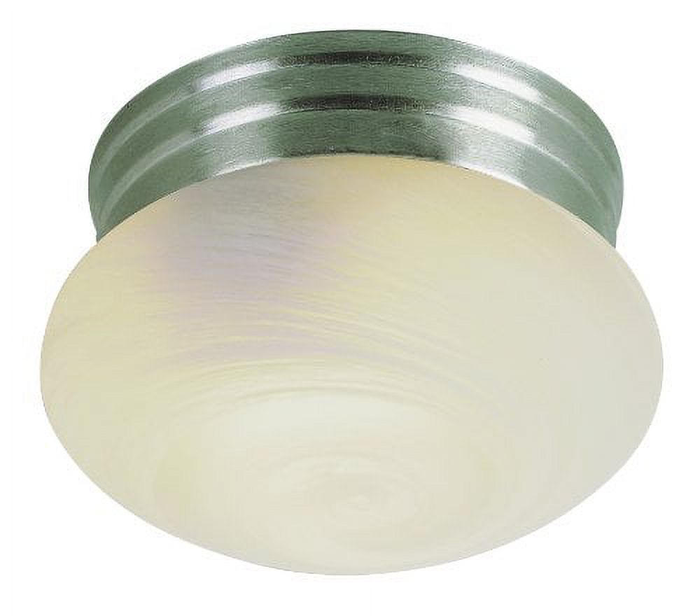 3619 BN-Trans Globe Lighting-8 Inch Flush Mount-Brushed Nickel Finish - image 2 of 2