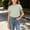 Green, variant on LJEFF Girls Cotton Short Sleeve Crew Neck T-Shirt, Stretch Basic Soft Breathable Casual Tee for Kids Yellow Size 3 T