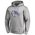 thumbnail image 2 of Men's Ash Gonzaga Bulldogs Primary Team Logo Pullover Hoodie, 2 of 3