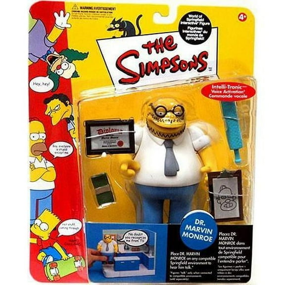 Simpsons Series 10 Dr. Marvin Monroe Action Figure