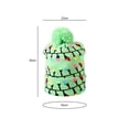 thumbnail image 5 of comerut Christmas Elk Santa Hat Spread Joy Warmth Festive Men Women Knitted Cartoon Lovely Beautiful Winter Hat, 5 of 7