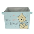 thumbnail image 2 of Lambs & Ivy Disney Baby Winnie the Pooh Blue Foldable Storage Basket/Container, 2 of 4
