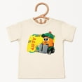 thumbnail image 3 of Leo the Truck Lifty Name Distressed - Toddler Short Sleeve Graphic T-Shirt, 3 of 12