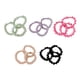 thumbnail image 5 of Bandas de goma Qarigey 3 uds. para el pelo diademas para mujer Color caramelo, 5 of 6