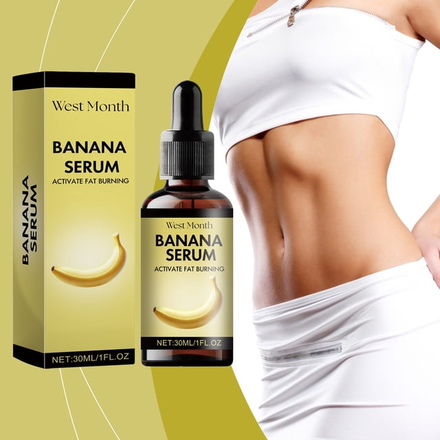 Fiudx Aceite de Plátano, Extracto Natural de Hidratación Profunda, Reafirmante y Potenciador de La Elasticidad de La Piel, Fórmula Relajante de Rápida Absorción, Uso Específico para Abdomen, Piernas