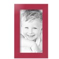 thumbnail image 2 of ArtToFrames 6" x 11" Red Picture Frame, 6x11 inch Red MDF Poster Frame (WOM-4119),  Pack, 2 of 8