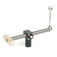 thumbnail image 1 of yeacher Étau de Banc de Menuiserie Robuste avec Pince à Cliquet Rapide, Support Réglable, et Bloc Limite Optionnel pour Trous de Table 19mm/20mm, Construction en Laiton et Acier Inoxydable, Idéal pour CNC et DIY, 1 of 5