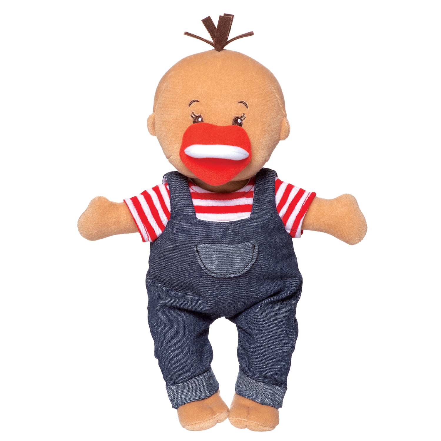 Manhattan Toy Wee Baby Stella Tiny Farmer 12" Soft Toy Baby Doll Set