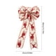 thumbnail image 3 of Lazo Decorativo Navideño | Tela Multicolor | Duradero, Resistente a La Decoloración, Forma 3D | Fácil de Colgar con Cuerda Oculta | Tamaños Desde Mini Hasta Regular | Perfecto para Árbol, Papel de Re, 3 of 6