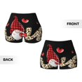 thumbnail image 5 of Picia Love Gnomes Printed Workout Shorts for Women Seamless Scrunch Butt Lifting High Waisted Yoga Gym Booty Running Moisture-wicking Short Pants-XX-Large, 5 of 9