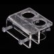 thumbnail image 4 of de de acrílico hacia fuera / soporte de manguera de influencia Soporte de tubería de agua - , orificio doble 24 mm-25 Orificio 24 mm a 25 mm Orificio doble de 24 mm a 25 mm Colco Clip de manguera de agua de acuario, 4 of 8
