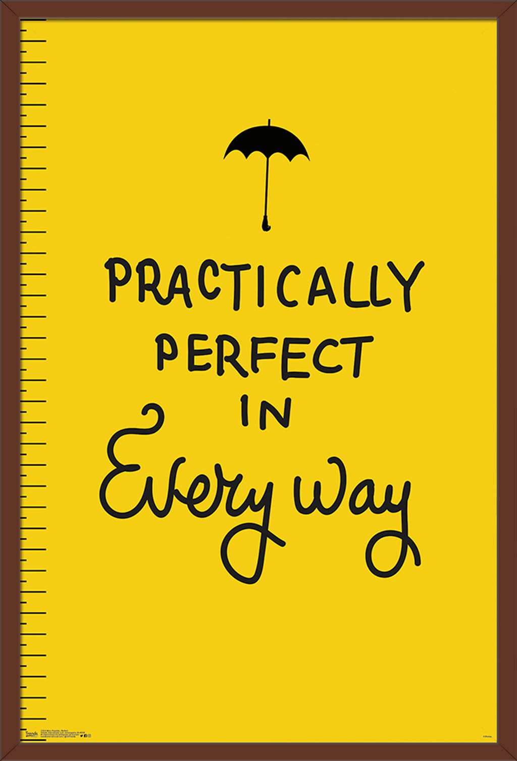 Disney Mary Poppins Practically Perfect Poster
