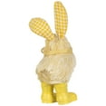 thumbnail image 5 of Northlight Chick with Plaid Rabbit Ears and Rainboots Easter Figurine - 7" - Yellow, 5 of 6