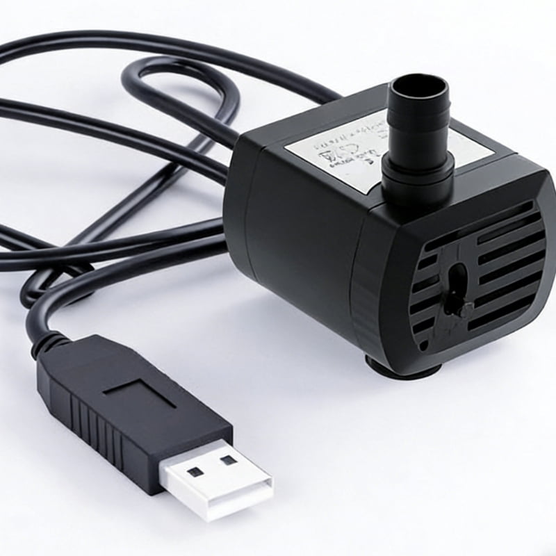 Water Pump Fish Tank Fountain Aquarium Filter Low Noise Brushless Motor