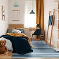 thumbnail image 2 of Between the Lines 7'8" x 10'9" area rug in color Blue Skies, 2 of 5