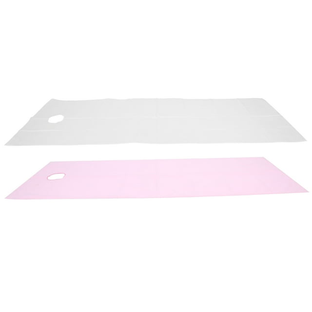 Draps de Lit d'Hôtel, 2 Pcs Draps de Lit Jetables Imperméables Draps de Lit Jetables Housse de Lit de Salon de Beauté Performance Inégalée