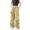 Yellow, variant on TIREOW Girls Cargo Pants Elastic Waist Wide Leg Drawstring Cargo Sweatpants Baggy Casual Cargo Jogger Trousers with Multi-Pockets