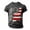 /c42Dark Gray257, variant on Toddler Kid Boys T-Shirts Stars Stripes Patriotic Graphic Playwear Crew Neck Short Sleeve Relaxed Fit Outdoor Lightweight Summer Casual Festival Wear Cool Beach Top,Army Green,2-3 Years