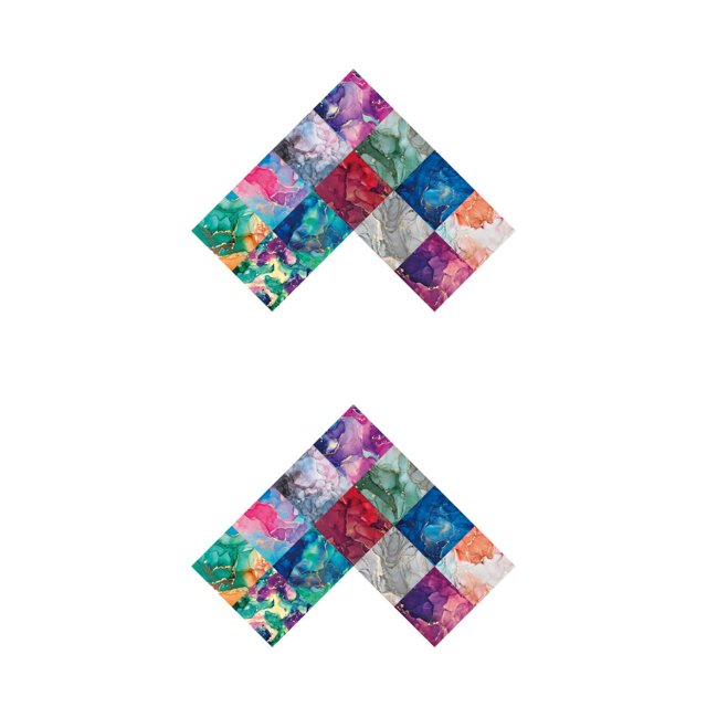 Naiovety 24 Sheets 6 Inch DIY Album Decorative Single-Sided Scrapbook Paper Patterned Background Craft for Planner Card Making 6 pulgadas 2piezas