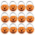 thumbnail image 5 of PENGXIANG 15 Pcs Halloween Pumpkin Shape Bucket Plastic Storage Buckets (Random Style), 5 of 5