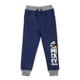 thumbnail image 3 of Disney Mickey Mouse Toddler Boys 2 Pack Pants Gray/Blue 3T, 3 of 3