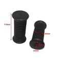 thumbnail image 2 of Fits Royal Enfield Bullet Footrest Rubber Set, 2 of 5