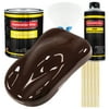 Restoration Shop - Dark Brown Acrylic Enamel Auto Paint, Complete Gallon Paint Kit, Single Stage High Gloss