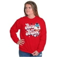 thumbnail image 4 of Tootsie Owl USA Stars and Stripes Unisex Plus Size Sweatshirt Brisco Brands 3X, 4 of 5