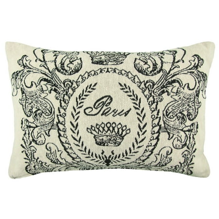 Vintage House by Park B. Smith Paris Postage Tapestry Decorative Pillow
