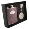 thumbnail image 1 of Visol VSET32-1212 Lighting Stainless Steel 6 oz Stellar Flask Gift Set, 1 of 1